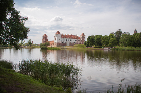 米尔斯基城堡复杂是教科文组织世界遗产站点在贝尔