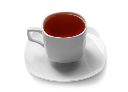 喝杯茶，茶壶上白色, 孤立