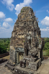 Pre Rup，著名古代吴哥寺庙中 Cambod 的一片废墟