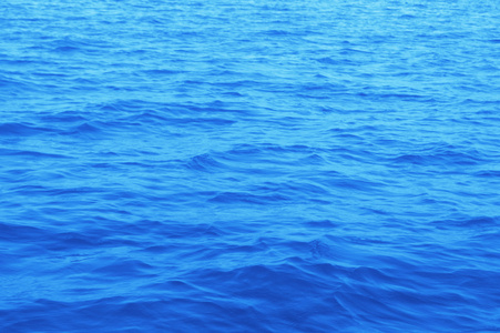 海洋深层水表面的纹理海浪照片