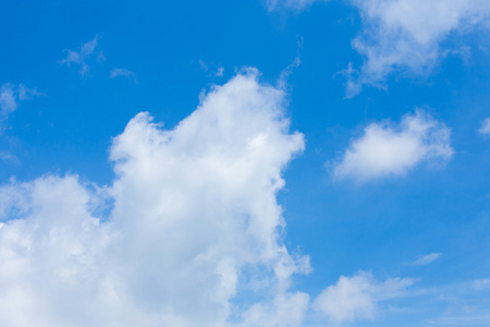 云上湛蓝的天空背景