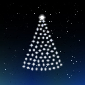 圣诞树上的星星