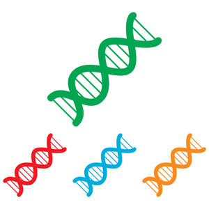 Dna 的标志。市创辉集