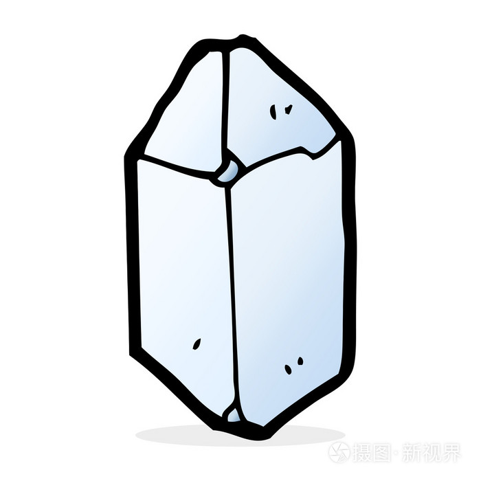 水晶的卡通插图插画-正版商用图片1mjj8b-摄图新视界
