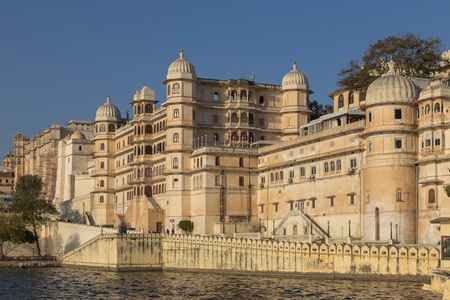 印度拉贾斯坦邦的乌代布尔市宫