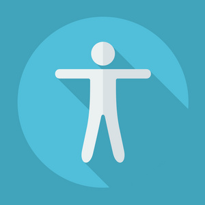 简笔图的人体轮廓照片