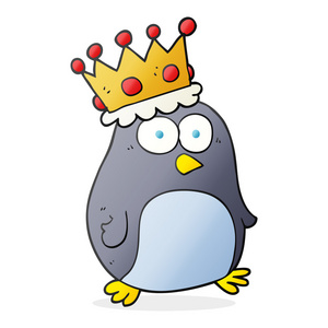 卡通皇帝卡通皇帝企鹅照片