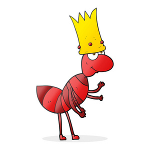 卡通蚂蚁皇后图片