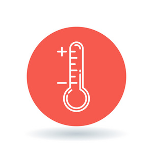 温度计图标. 温度标志. 天气仪器符号. v.照片