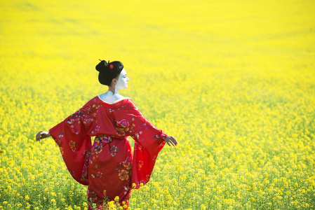 亚洲风格的女性肖像