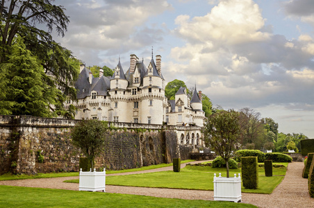 食谱的城堡，德尔et卢瓦尔 中心 法国