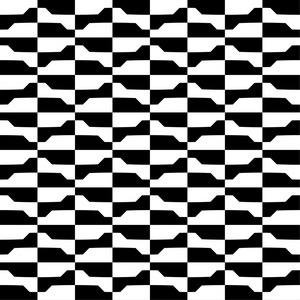 黑色和白色的几何图案