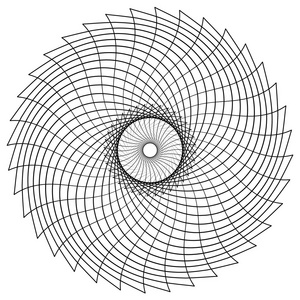 抽象螺旋元素