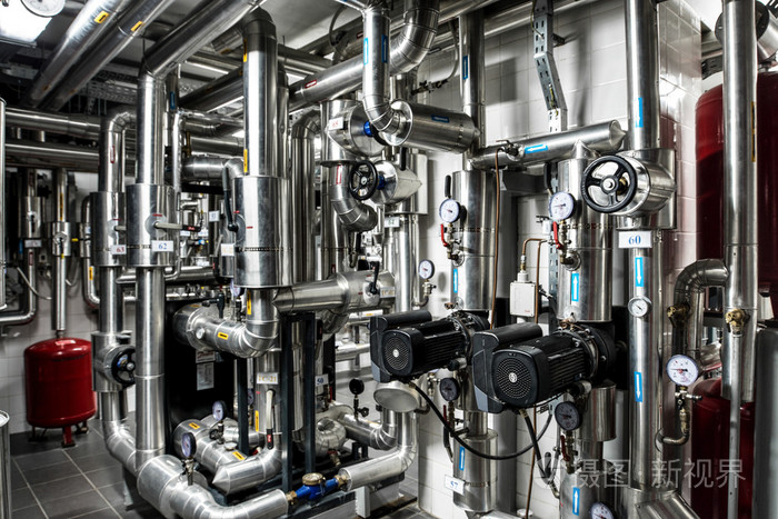 火力发电厂管道在现代工厂