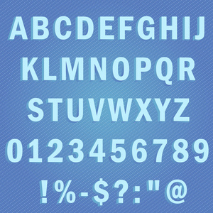 3d 样式字母表集合集