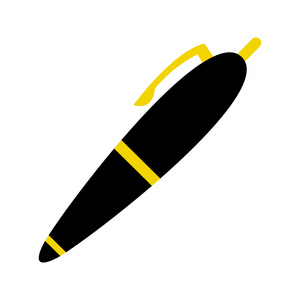 钢笔写作矢量图标
