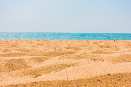 美丽的海滩和海