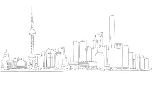 上海背景图图片