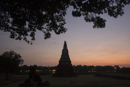 亚洲泰国大城笏 Watthanaram