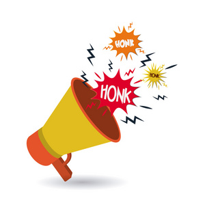 噪声污染设计三角形交通和道路签名集车里的女人路标光面矢量(8中的6