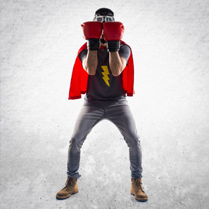 搞笑拳击手图片