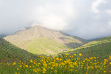 观山谷与峰