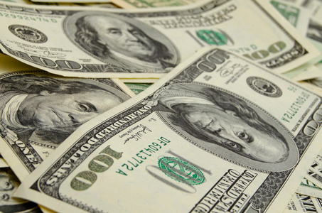 我们美元的现金照片