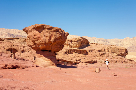 在蘑菇亭纳公园旅游