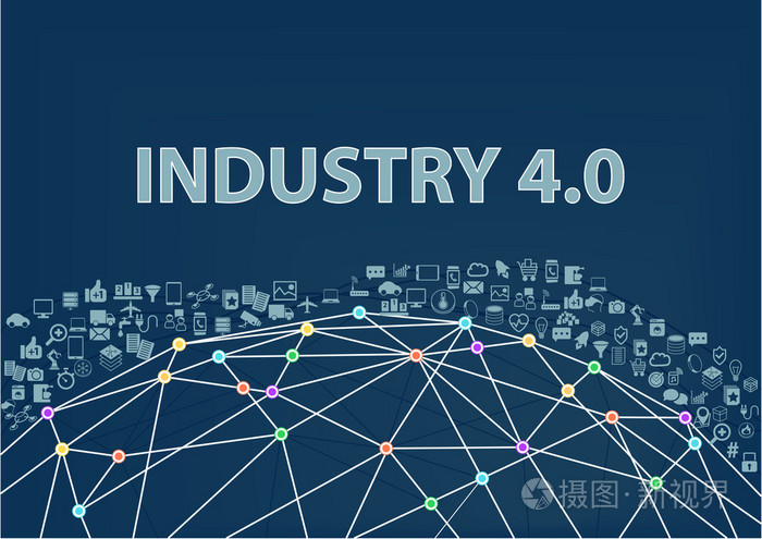 0 矢量图背景.物联网