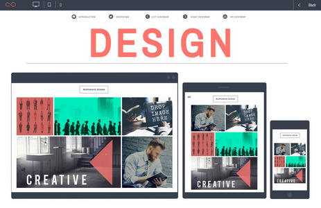 创意设计概念与 web 页