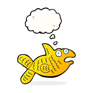 与思想泡泡卡通鱼照片