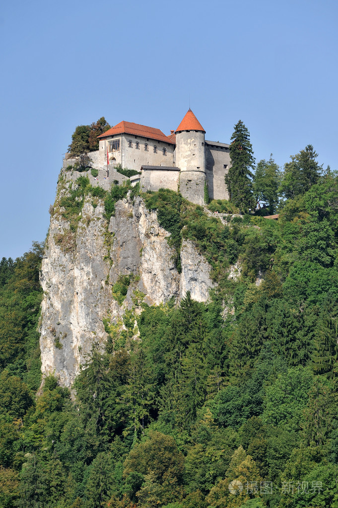 斯洛文尼亚的布莱德的城堡