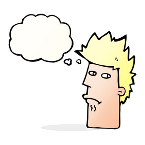 表达思想卡通紧张表达与思想泡泡照片