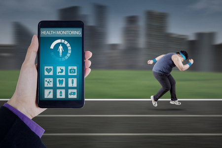 健康监测的智能手机上的应用程序