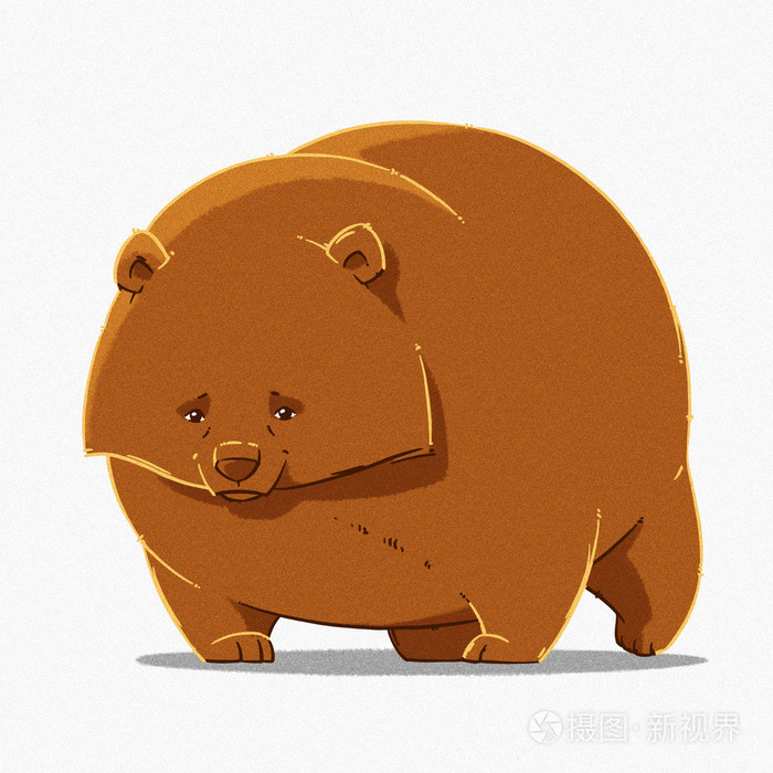 可爱的卡通可爱熊图