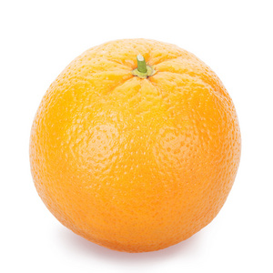 成熟的鲜橙色