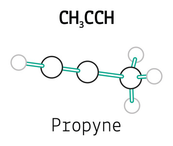 Ch3cch 丙炔分子