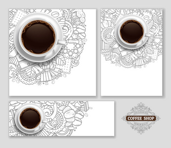 咖啡设计模板集