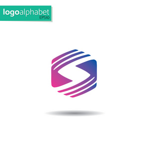 Logoalphabet，字母 S
