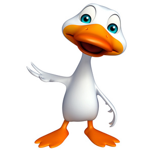 卡通可爱大黄鸭图片