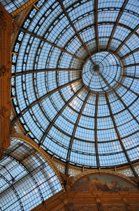 玻璃圆顶维托里奥  埃莱二世拱廊 3