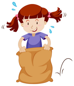 画过白色的女孩图片-画过白色的女孩素材-画过白色的女孩插画-摄图新