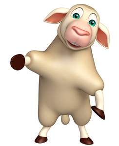绵羊的卡通人物图片