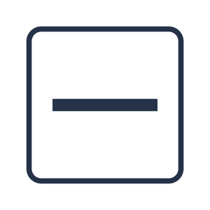 圆角边框白色背景圆角矩形边框蓝色减去图标照片