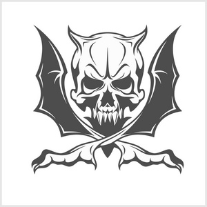 白色恶魔图片-白色恶魔素材-白色恶魔插画-摄图新视界