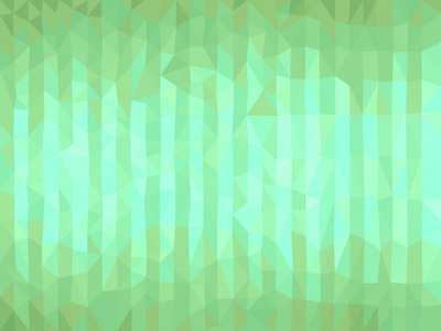 绿色抽象三角化的背景