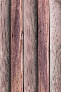 仿古风化的谷仓木材与结的背景和钉孔