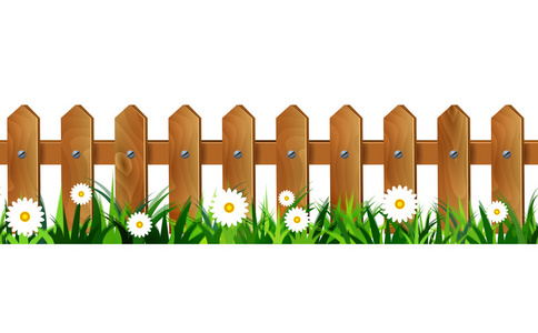 复活节栅栏图片