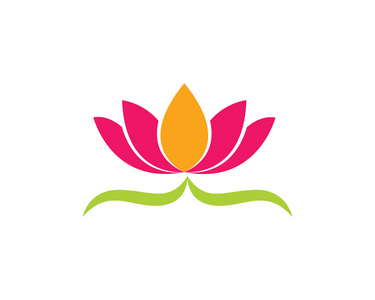莲花花 logo 瑜伽和健康照片