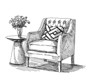 室内手绘图矢量现代室内手绘图矢量现代室内手绘图矢量现代室内的素描